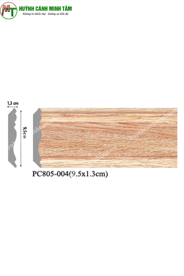 Phào cổ trần gỗ tự nhiên PC805-004