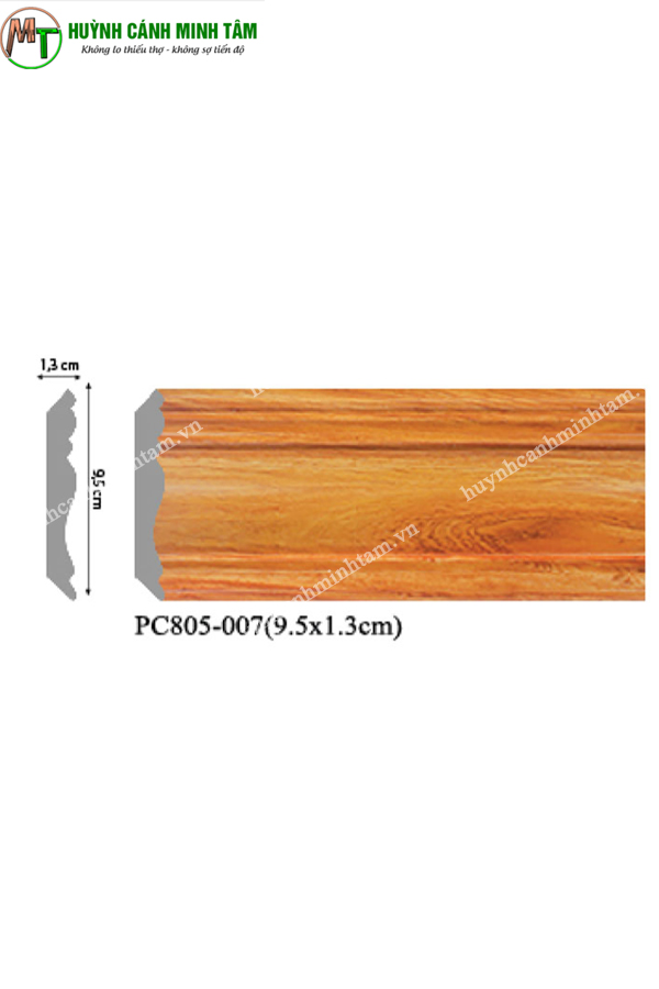 Phào cổ trần gỗ tự nhiên PC805-002